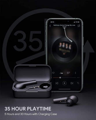 Imagen de Cascos inalambricos AUKEY-Auriculares Inalámbricos EP-T21, Audífonos Estéreo con Bluetooth 